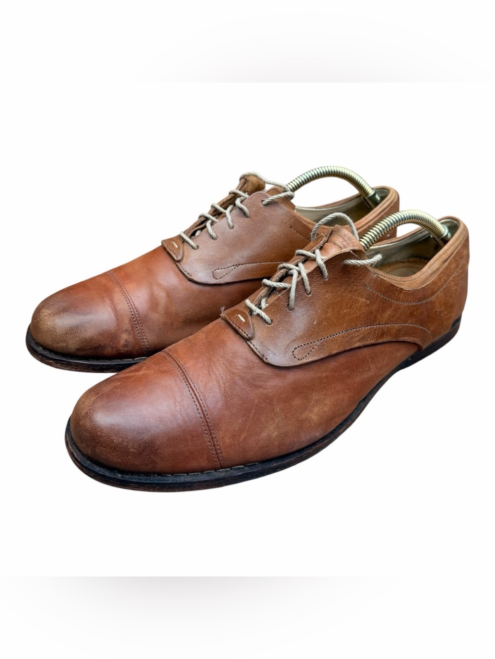 Timberland Boot company Men's size 10 Brown Leather derby Shoes